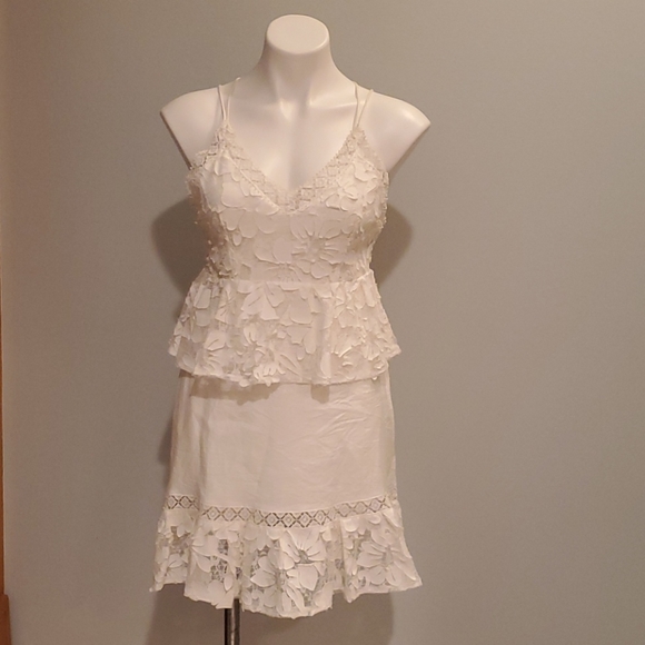 Anthropologie Foxiedox White Lace Dress NWT - Picture 2 of 14